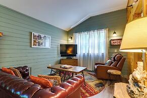 Cozy Creekside Cabin w/ Fire Pit & Views!