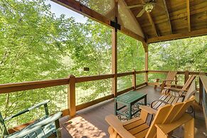 Cozy Creekside Cabin w/ Fire Pit & Views!