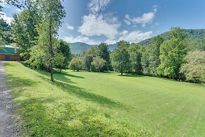 Cozy Creekside Cabin w/ Fire Pit & Views!