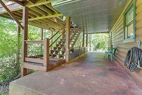 Cozy Creekside Cabin w/ Fire Pit & Views!