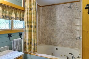 Cozy Creekside Cabin w/ Fire Pit & Views!