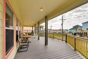 Walk to Sand: Home w/ Deck in Crystal Beach!