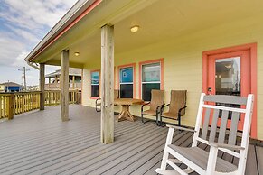 Walk to Sand: Home w/ Deck in Crystal Beach!