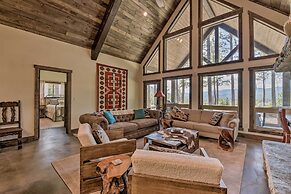 Custom Angel Fire Home: Views, Hot Tub & Fire Pit!