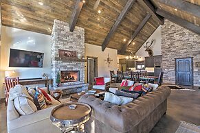 Custom Angel Fire Home: Views, Hot Tub & Fire Pit!