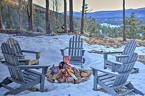 Custom Angel Fire Home: Views, Hot Tub & Fire Pit!