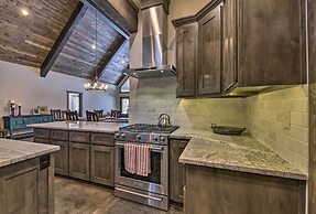 Custom Angel Fire Home: Views, Hot Tub & Fire Pit!