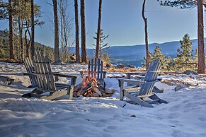 Custom Angel Fire Home: Views, Hot Tub & Fire Pit!