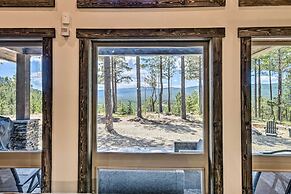 Custom Angel Fire Home: Views, Hot Tub & Fire Pit!