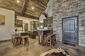 Custom Angel Fire Home: Views, Hot Tub & Fire Pit!
