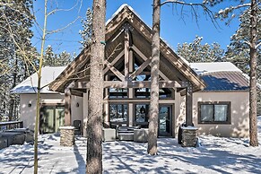 Custom Angel Fire Home: Views, Hot Tub & Fire Pit!