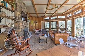 Walk to Big Bass Lake: Family Home w/ Deck!