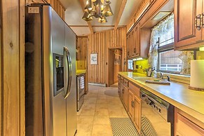 Walk to Big Bass Lake: Family Home w/ Deck!