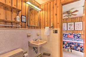 Walk to Big Bass Lake: Family Home w/ Deck!