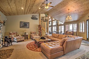 Expansive Ruth Lake Home w/ Dock, Fire Pit & Beach