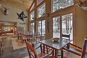 Expansive Ruth Lake Home w/ Dock, Fire Pit & Beach