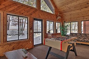 Expansive Ruth Lake Home w/ Dock, Fire Pit & Beach