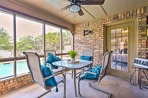 Dock & Private Pool: Lake Palo Pinto Retreat!