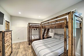 Patio w/ Fireplace: Glenville Resort Retreat!