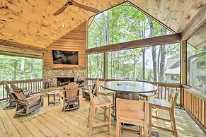 Patio w/ Fireplace: Glenville Resort Retreat!