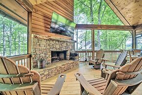 Patio w/ Fireplace: Glenville Resort Retreat!