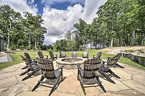 Patio w/ Fireplace: Glenville Resort Retreat!