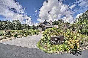 Patio w/ Fireplace: Glenville Resort Retreat!