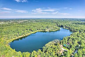 Lakefront Hideaway w/ Dock, Kayaks, Fire Pit!