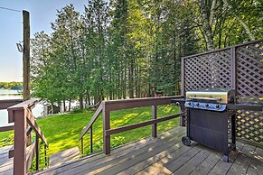 Lakefront Hideaway w/ Dock, Kayaks, Fire Pit!