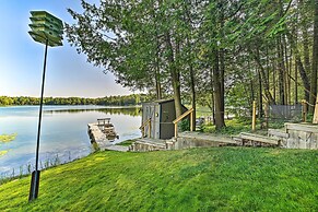 Lakefront Hideaway w/ Dock, Kayaks, Fire Pit!