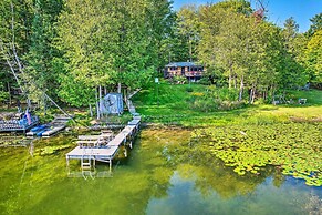 Lakefront Hideaway w/ Dock, Kayaks, Fire Pit!