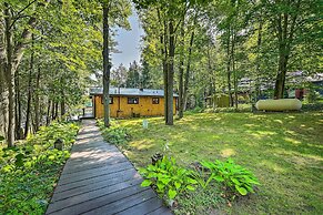 Lakefront Hideaway w/ Dock, Kayaks, Fire Pit!