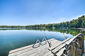 Lakefront Hideaway w/ Dock, Kayaks, Fire Pit!