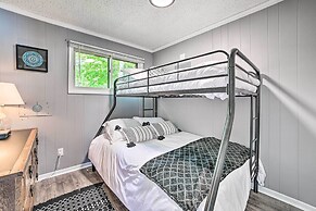 Lakefront Hideaway w/ Dock, Kayaks, Fire Pit!