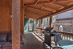 Lovely Creekside Ruidoso Home w/ Hot Tub & Deck!