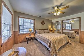 Lovely Creekside Ruidoso Home w/ Hot Tub & Deck!