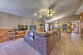 Lovely Creekside Ruidoso Home w/ Hot Tub & Deck!