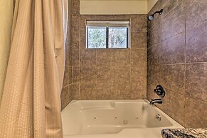 Lovely Creekside Ruidoso Home w/ Hot Tub & Deck!