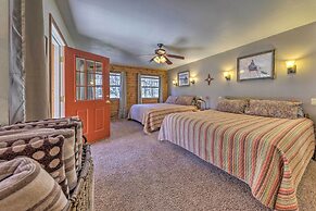 Lovely Creekside Ruidoso Home w/ Hot Tub & Deck!