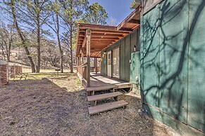 Lovely Creekside Ruidoso Home w/ Hot Tub & Deck!