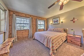 Lovely Creekside Ruidoso Home w/ Hot Tub & Deck!