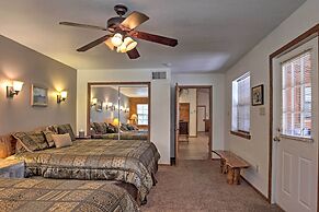 Lovely Creekside Ruidoso Home w/ Hot Tub & Deck!