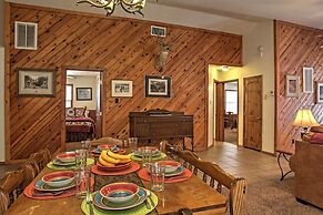 Lovely Creekside Ruidoso Home w/ Hot Tub & Deck!