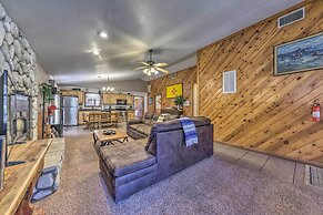Lovely Creekside Ruidoso Home w/ Hot Tub & Deck!