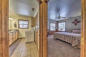 Lovely Creekside Ruidoso Home w/ Hot Tub & Deck!