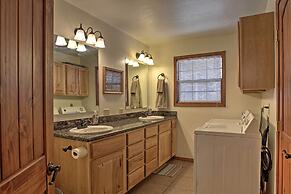 Lovely Creekside Ruidoso Home w/ Hot Tub & Deck!