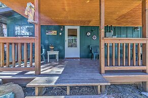 Lovely Creekside Ruidoso Home w/ Hot Tub & Deck!