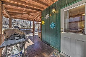 Lovely Creekside Ruidoso Home w/ Hot Tub & Deck!