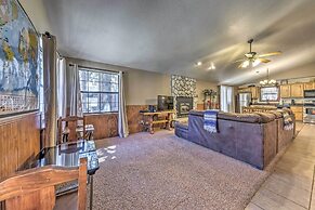 Lovely Creekside Ruidoso Home w/ Hot Tub & Deck!