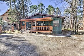 Lovely Creekside Ruidoso Home w/ Hot Tub & Deck!